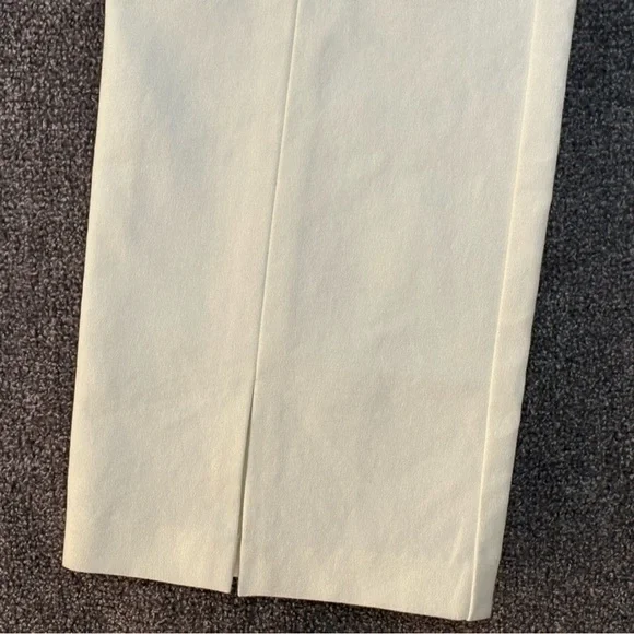 Derek Lam 10 Crosby Bianca Split Ankle Crop Pants Off White Size6 - Picture 9 of 15